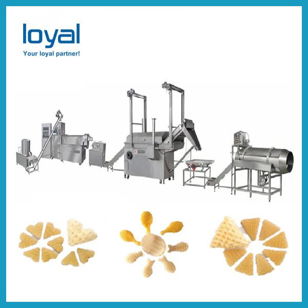 Peanuts/potato chips/bugle chips/fried snack pellets double rollers flavoring machine