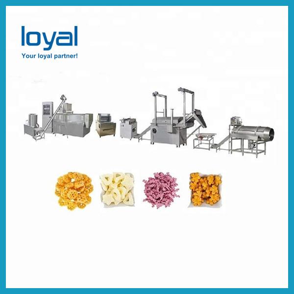 Hot Selling Fried Snack Machinery Fried Pellet Extruder Fried Potato Chips Production Line
